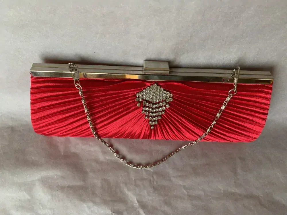 LS Fashion Psaníčko LSE00221 červené