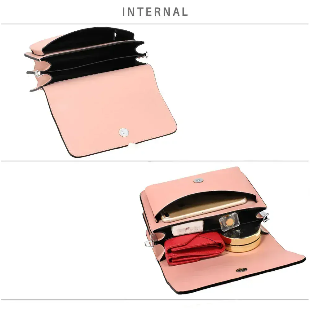 Anna Grace Crossbody kabelka AG00714 růžová