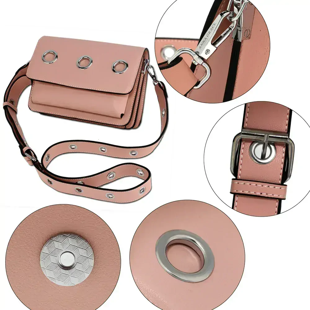 Anna Grace Crossbody kabelka AG00714 růžová