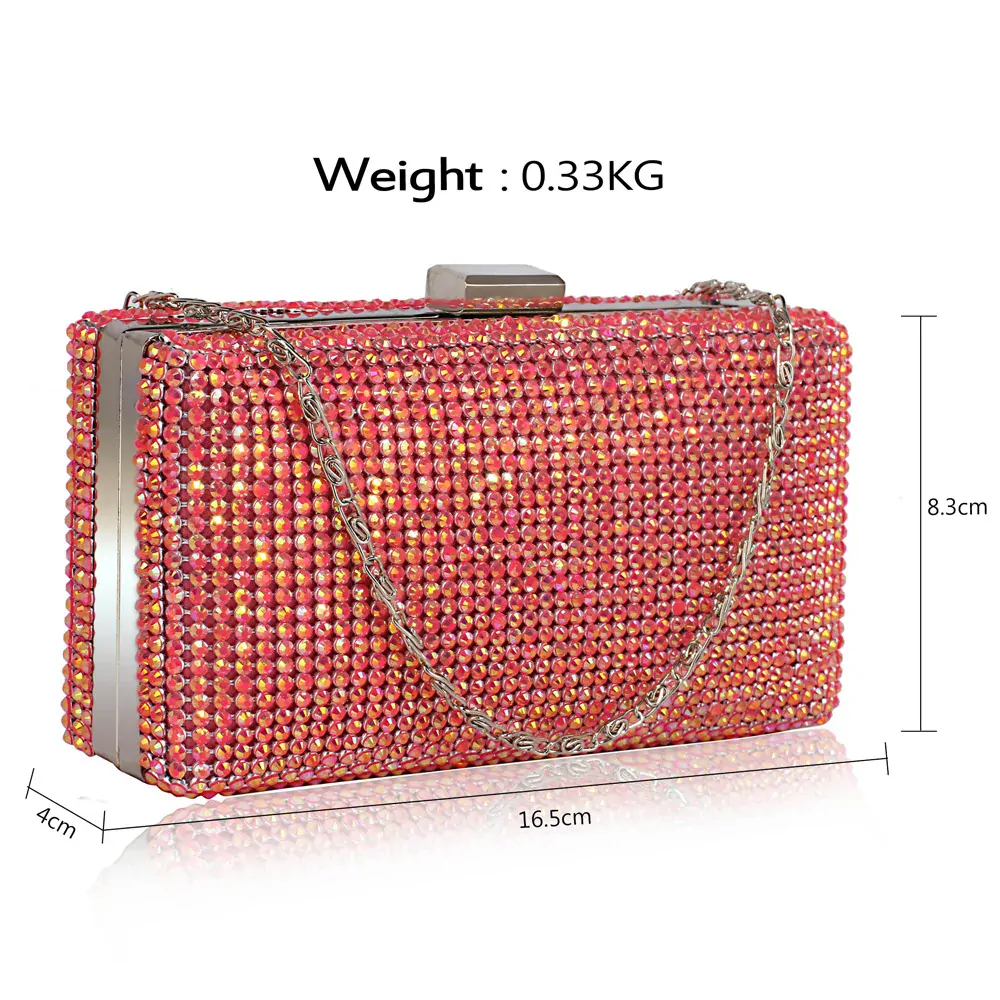 LS Fashion Kabelka psaníčko LSE00190 růžové