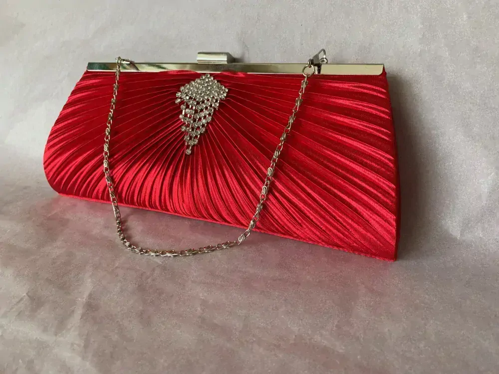 LS Fashion Psaníčko LSE00221 červené