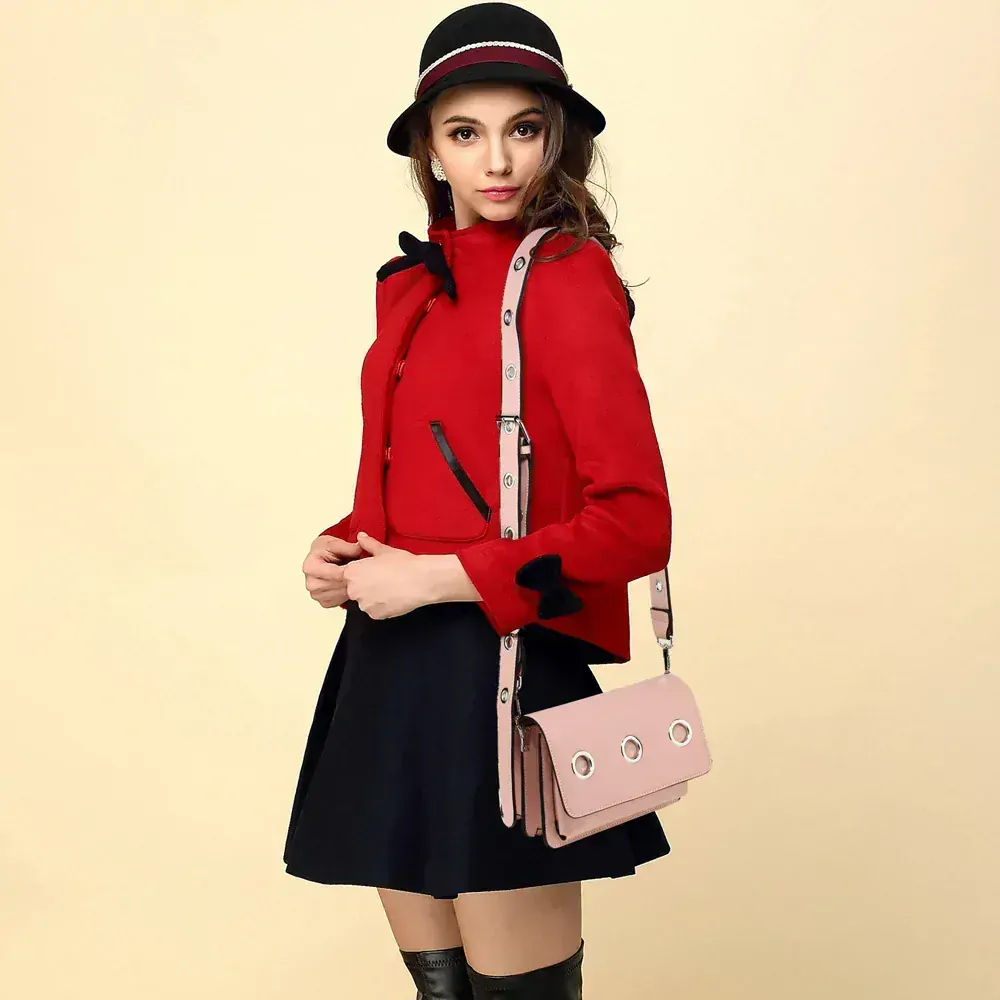 Anna Grace Crossbody kabelka AG00714 růžová