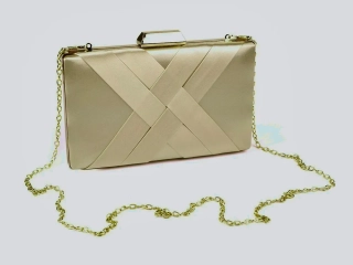 Stoklasa Kabelka - psaníčko 870633 béžová/zlatá