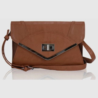 LS Fashion Psaníčko LSE00174 hnědé